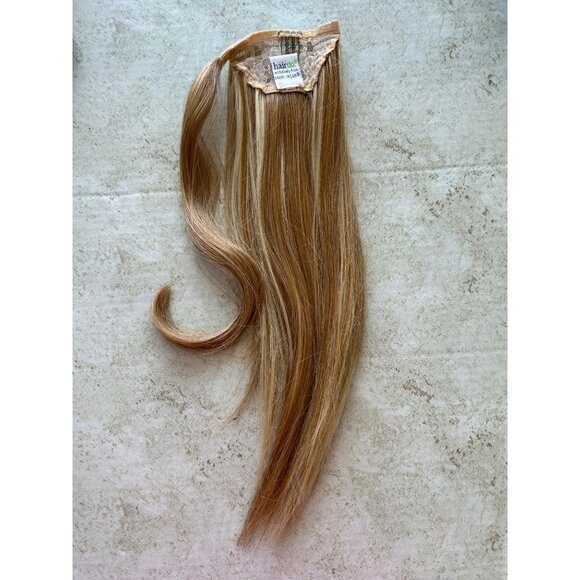 Hairdo Heat-Friendly Synthetic Hair Extension 18" Long Blonde  Clip-In Piece - Picture 2 of 12